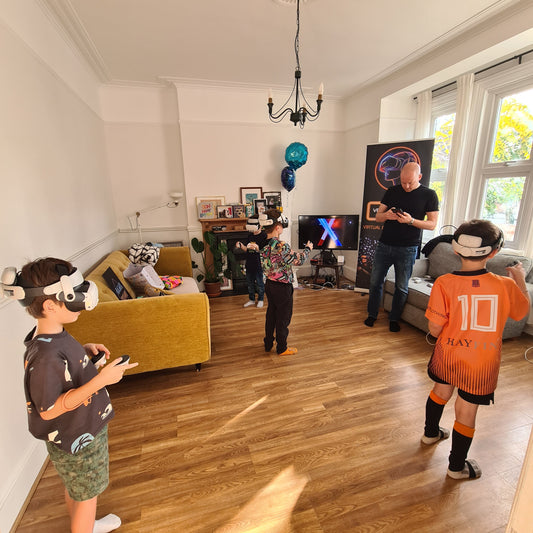 A Birthday Party to Remember: VR Fun for Boys